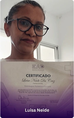 Auxiliar de enfermagem em formação
